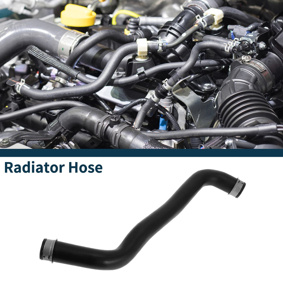 Radiator Hose for Mercedes-Benz E-Class E280 E320 (2005–2008) No.A2115015382 Rubber