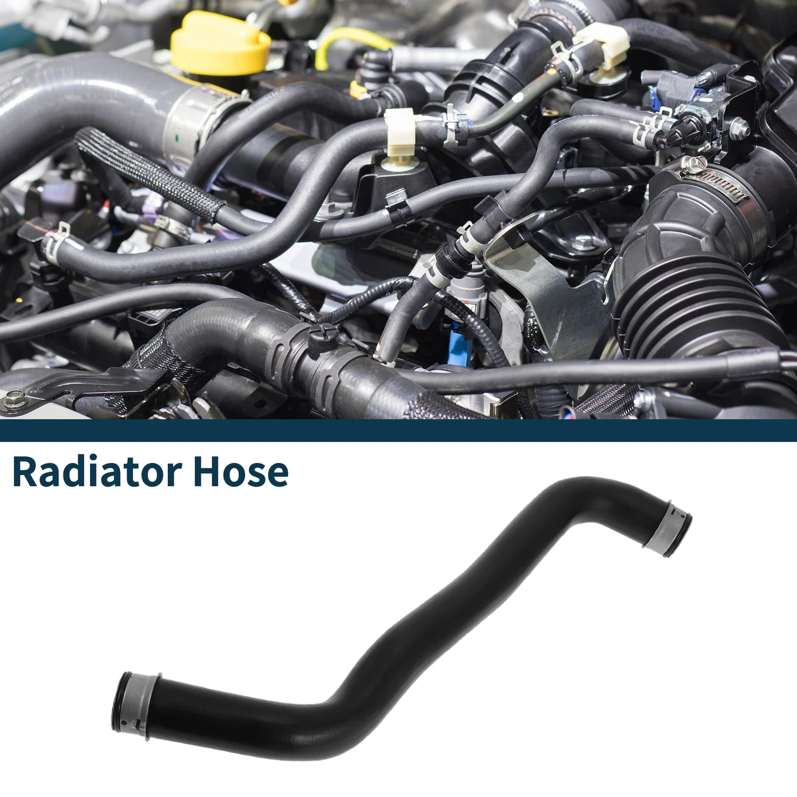 Radiator Hose for Mercedes-Benz E-Class E280 E320 (2005–2008) No.A2115015382 Rubber