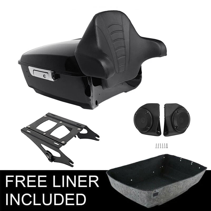 Backrest Speakers Mount Rack for Harley Road Glide (2014–2026)