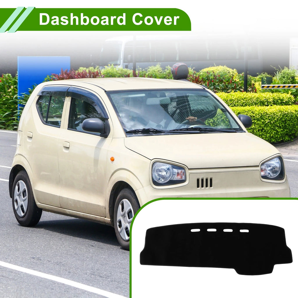 Dashboard Cover for Suzuki Alto (2019–2022) Black Polyester 1 Pc