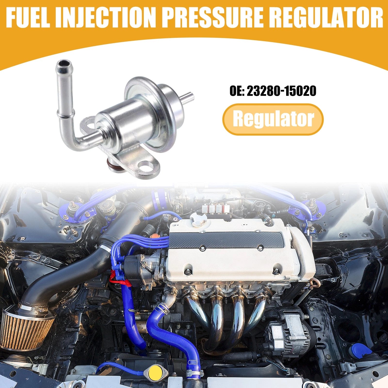 Fuel Injection Pressure Regulator Replacement for Toyota Celica (1994–1997)