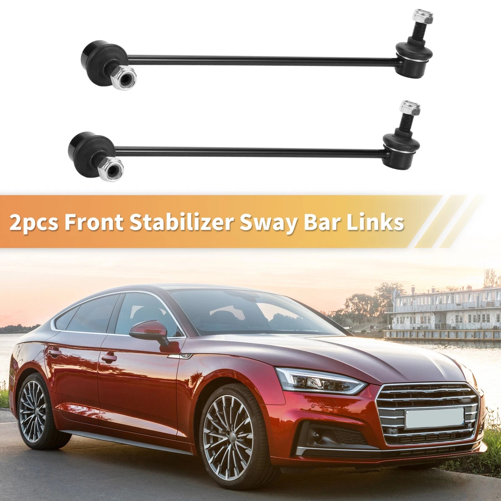 2pcs Front Stabiliser Sway Bar Link Replacement for Volkswagen Tiguan (2009–2012)