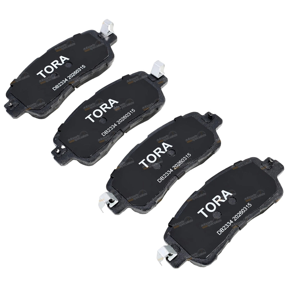 Front Disc Brake Pad Set for Mazda 2 DJ DL (2014–2025)