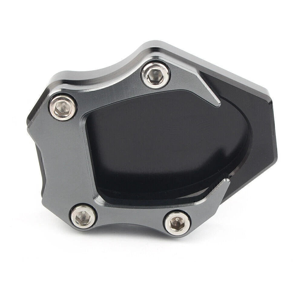 Kickstand Side Stand Plate Pad for Kawasaki Versys 650 (2010–2016) Gray