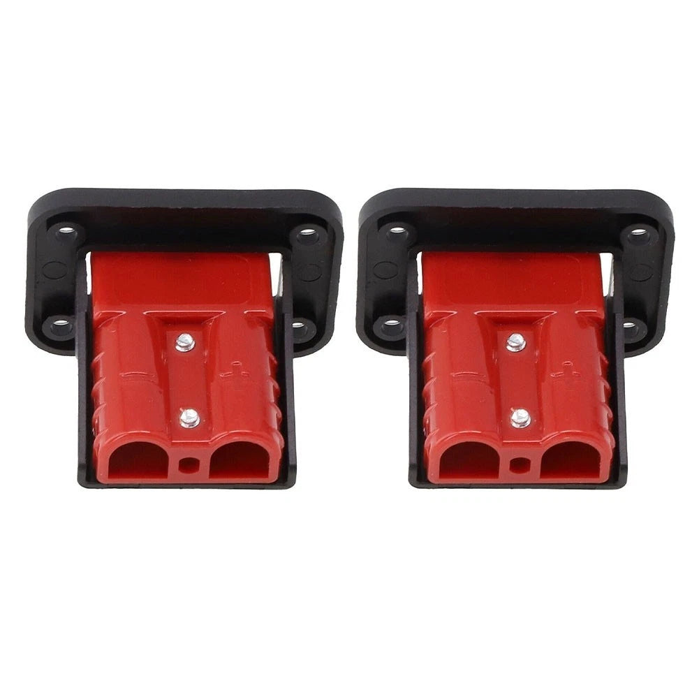 Forklift Battery Cable Connector with Flush Mounting Bracket