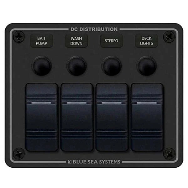 Contura Switch Panel 4 for Blue Sea Systems (8372)
