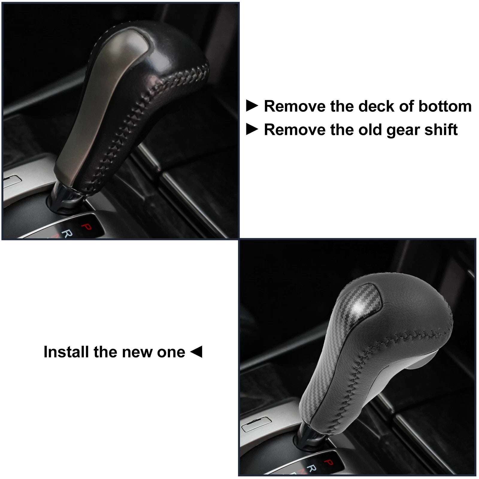 Shift Knob Automatic Gear for Honda Accord Crosstour 2010–2011 Black