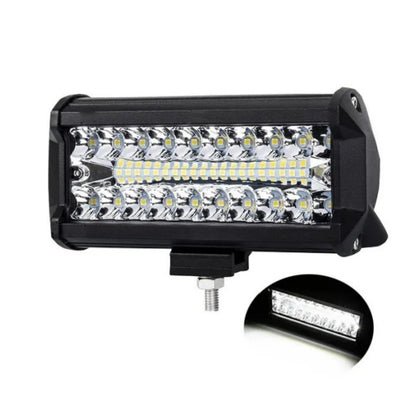 120W LED 7 inch For three Row Work Light with Cooling Design IP68 12V 24V