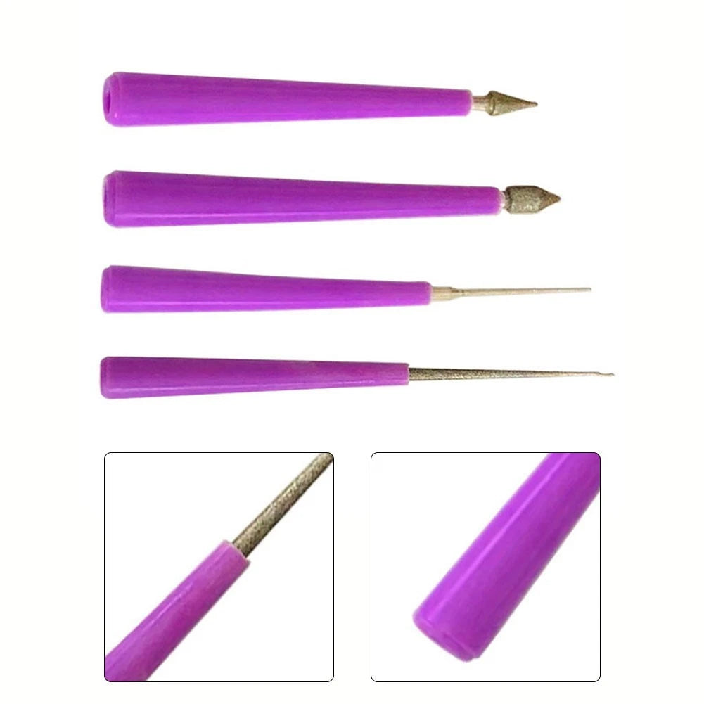 Diamond Needle Files Set of 4 for Jewelry Making
