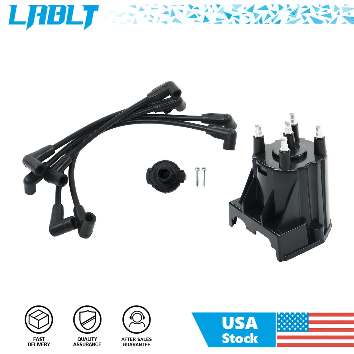Spark Plug Wires, Distributor Cap & Rotor for Mercury MerCruiser (1984–1990)