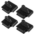 Engine Mount Rubber Dampers Front and Rear Replacement for Yamaha Grizzly (2002–2008)