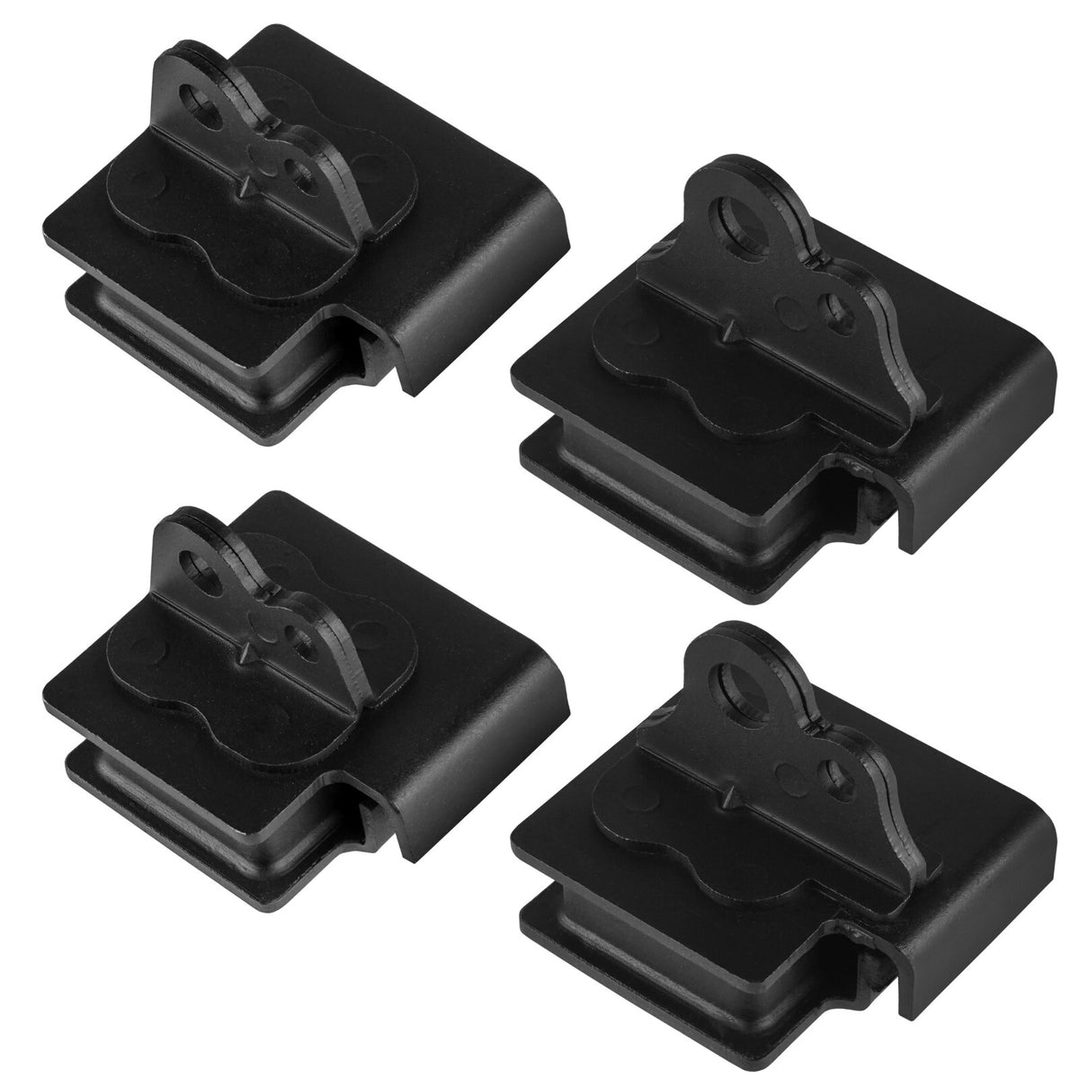 Engine Mount Rubber Dampers Front and Rear Replacement for Yamaha Grizzly (2002–2008)