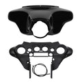 ABS Batwing Inner Outer Fairings Smoke Windscreen for Harley Touring (1996–2013)