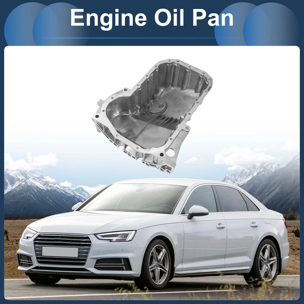 Engine Oil Pan Replacement for Audi A4 (1997–2000) Aluminum
