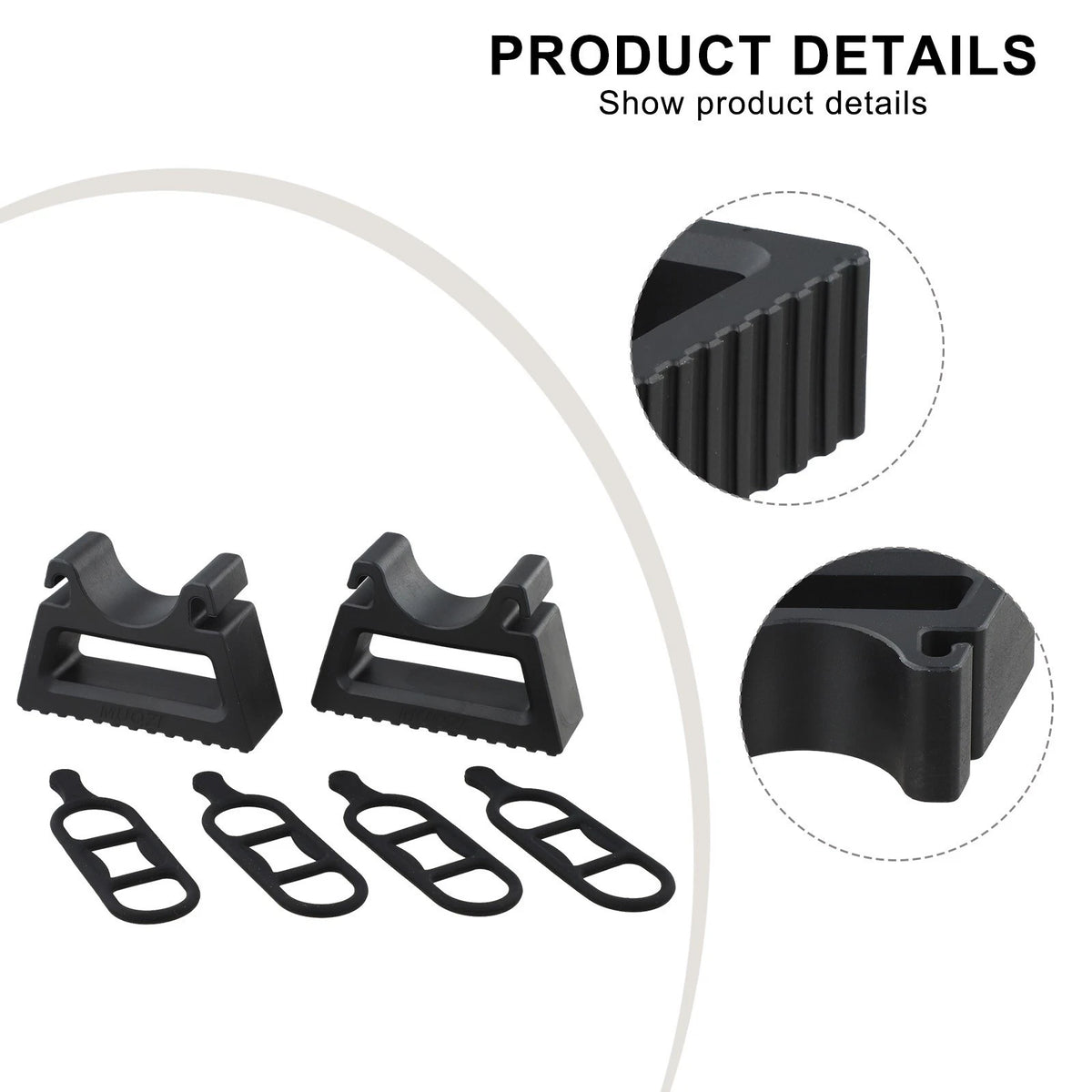 2X Handlebar Support Brackets for Bike Repair Workshops
