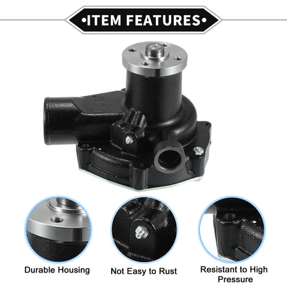 Water Pump for Mitsubishi 6D16 6D16T Kobelco SK330-6 (with Rubber Ring Kit)