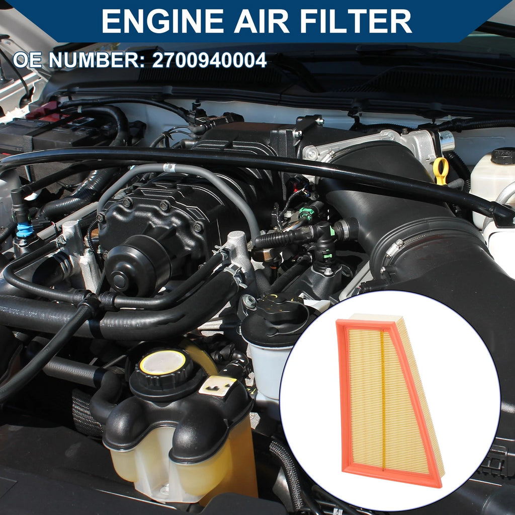 Engine Air Filter Replacement for Mercedes-Benz GLA250 2.0L (2015–2020)