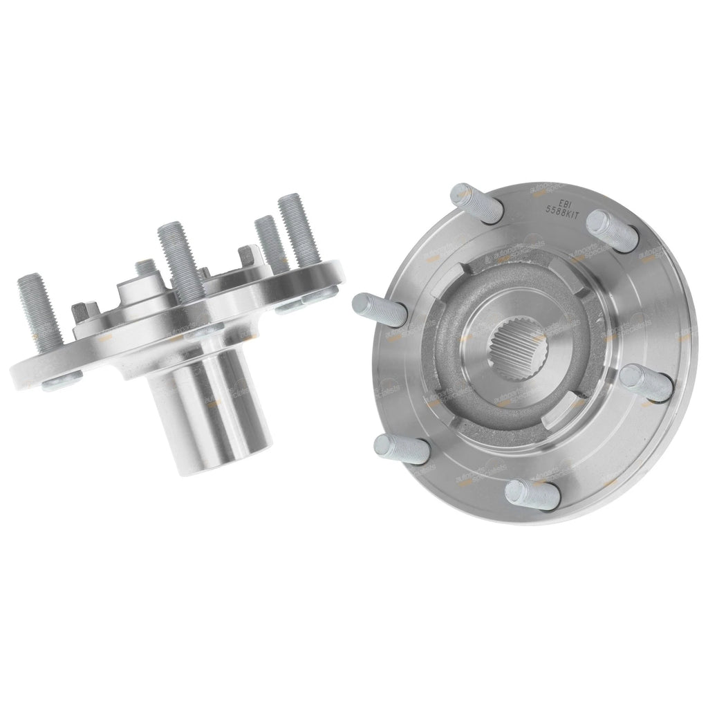 2X Front Wheel Bearing Hub Assemblies for Mazda BT50 B3000 (2006–2010)