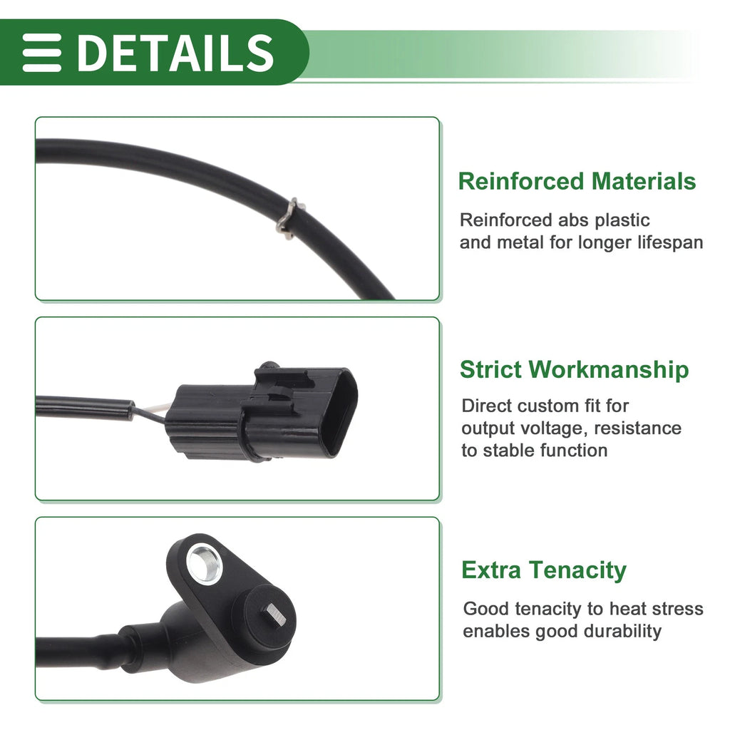 ABS Wheel Speed Sensor Replacement for Mitsubishi Montero (1995–2000)