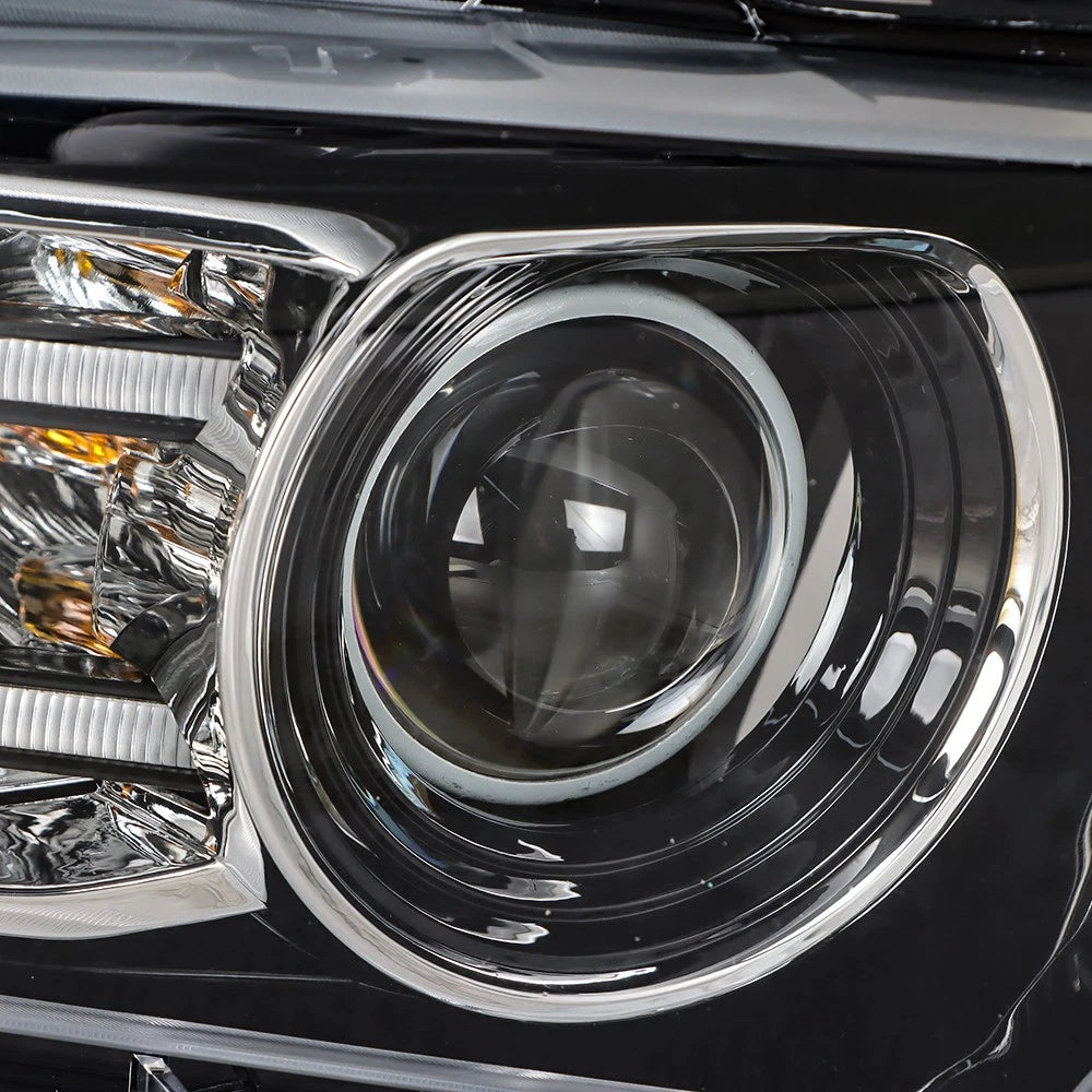 Headlight Assembly HID/Xenon W/LED for Ford Mustang (2013–2014) Left+Right