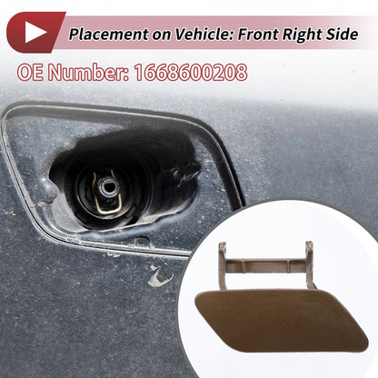 Front Right Washer Nozzle Cover Cap for Mercedes-Benz ML350 (2012–2015)