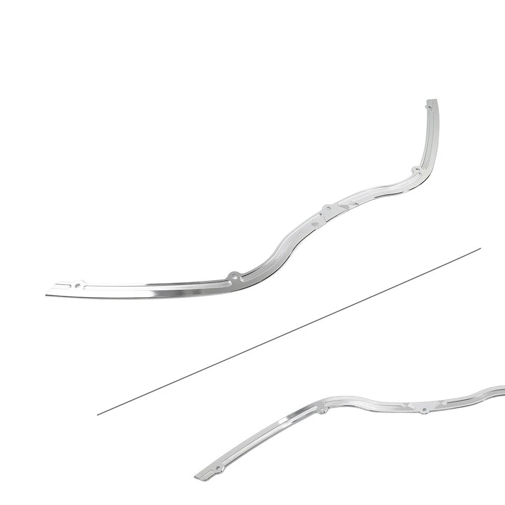 Chrome Contrast Cut Windshield Trim for Harley Road Glide FLTR (1998–2013)