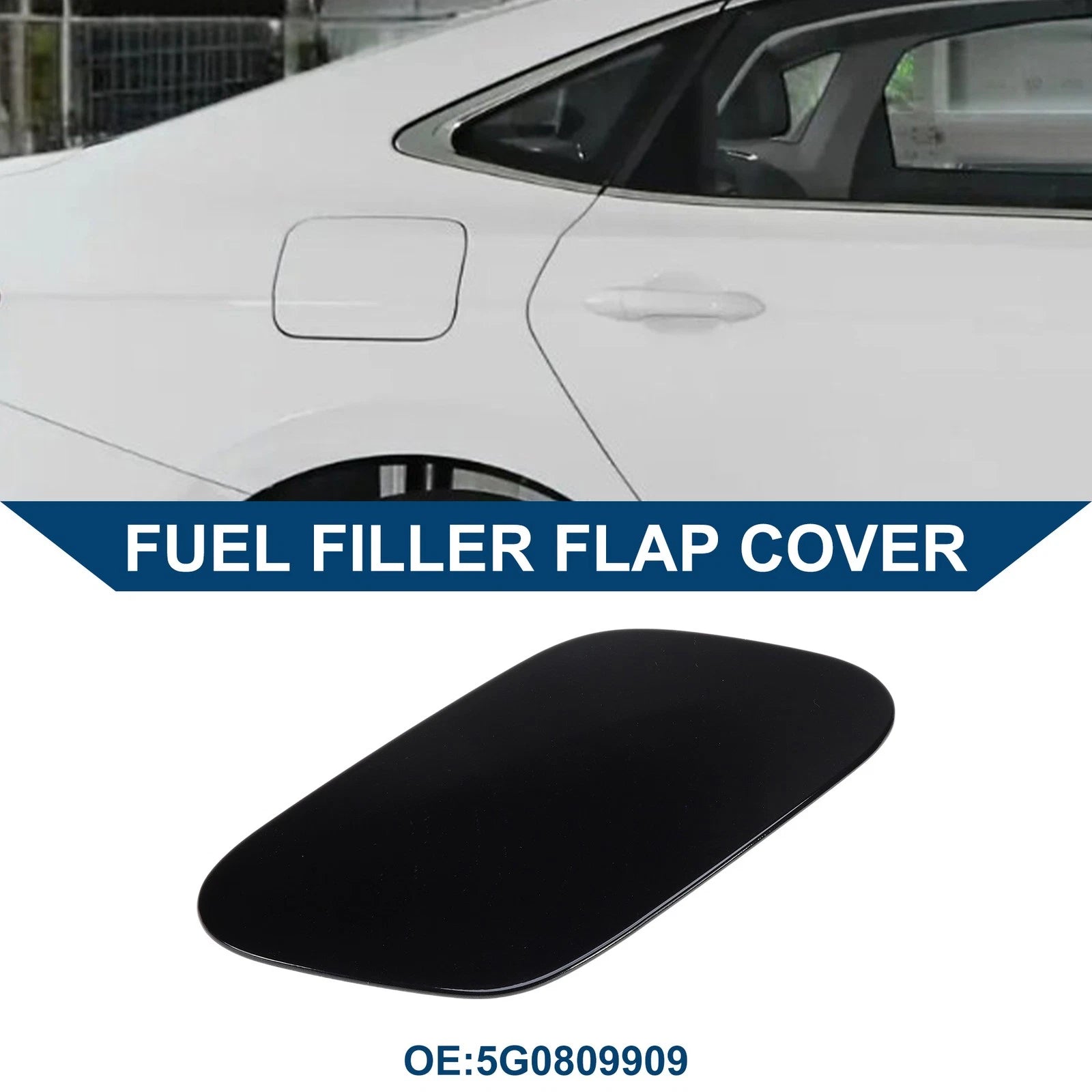 Fuel Tank Door Cap Replacement for Volkswagen Golf 2014–2018