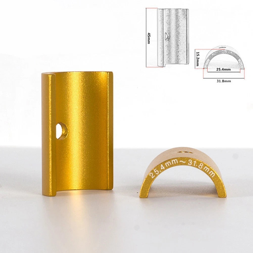 1 Pair Handlebar Shim Adapter Spacer for Bike (Universal Fit)