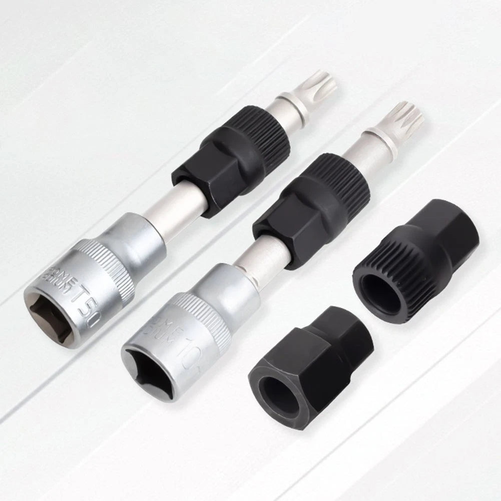 Alternator Socket Drill Bit Adapter for Free-wheel Pulleys