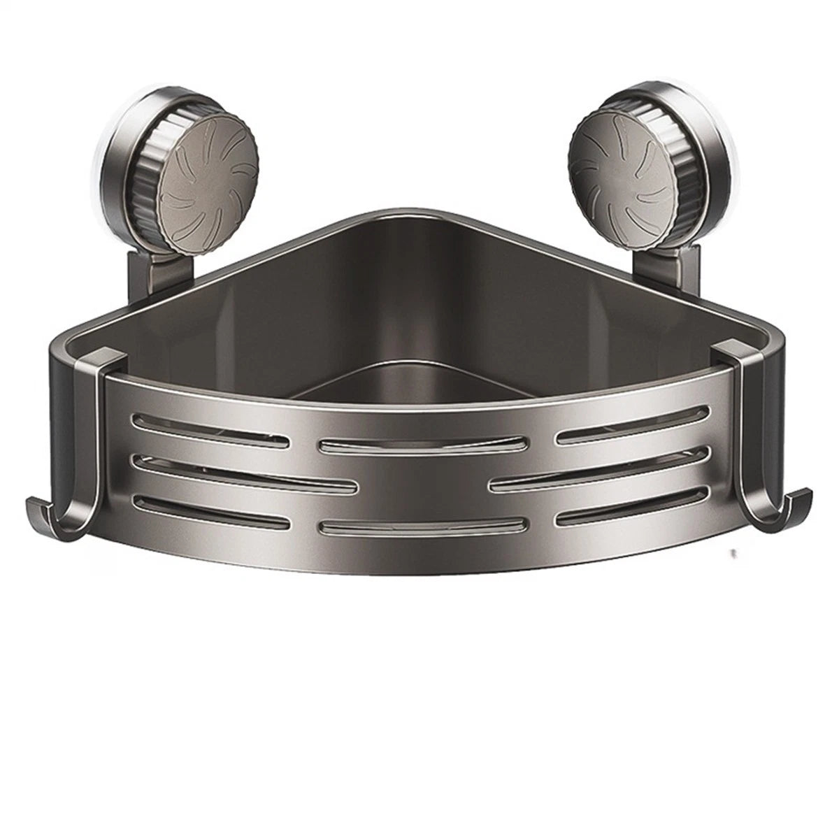 Space Saving Corner Rack with Suction Cup for Maximum Storage Potential