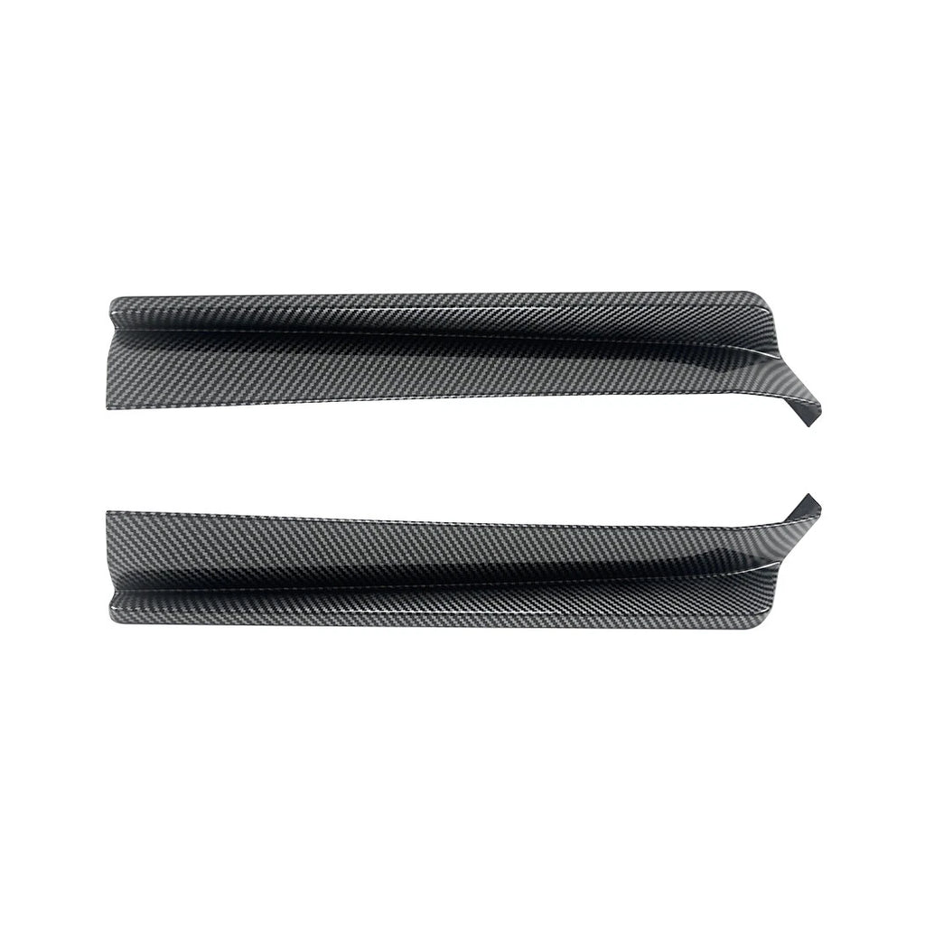 Carbon Fiber Style Rear Bumper Side Aprons Spats for Subaru WRX STI (2015–2021)