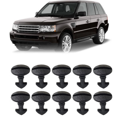 10Pcs Rear Bumper Towbar Cover Clips for Land Rover Range Rover Discovery (2005–2016)