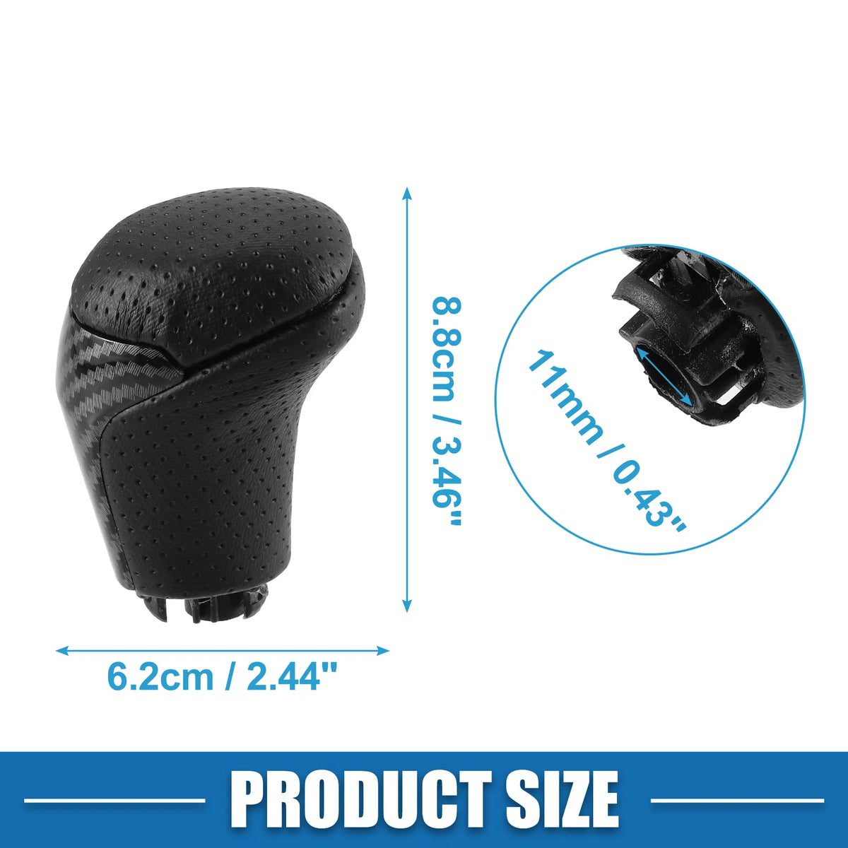 Automatic Gear Shift Knob for Toyota Tacoma (2016–2021) Black