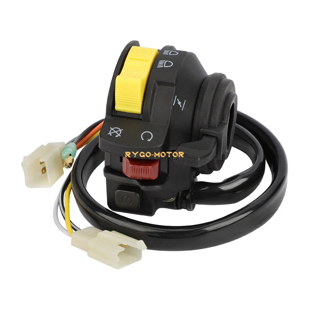 Left Handlebar Start Stop Switch for Suzuki LT230E QuadRunner (1987–1993)