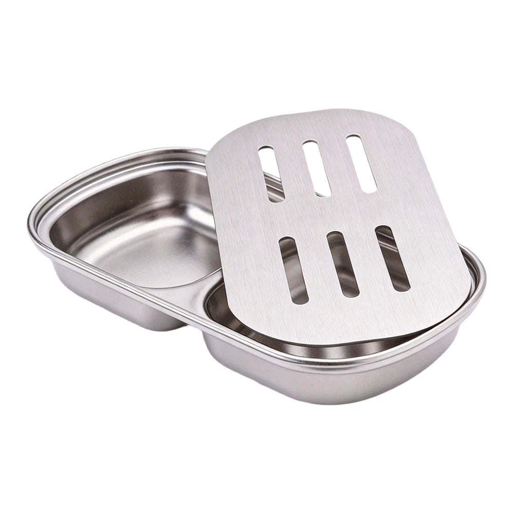 Stainless Steel Tray for Tea Coffee and Bathroom Use