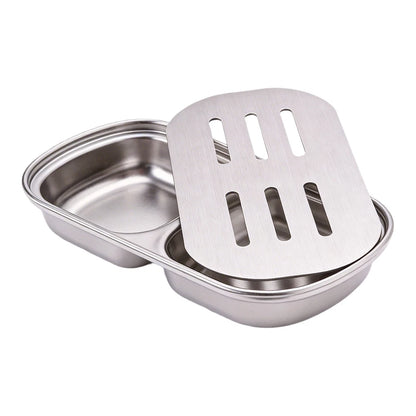 Stainless Steel Tray for Tea Coffee and Bathroom Use