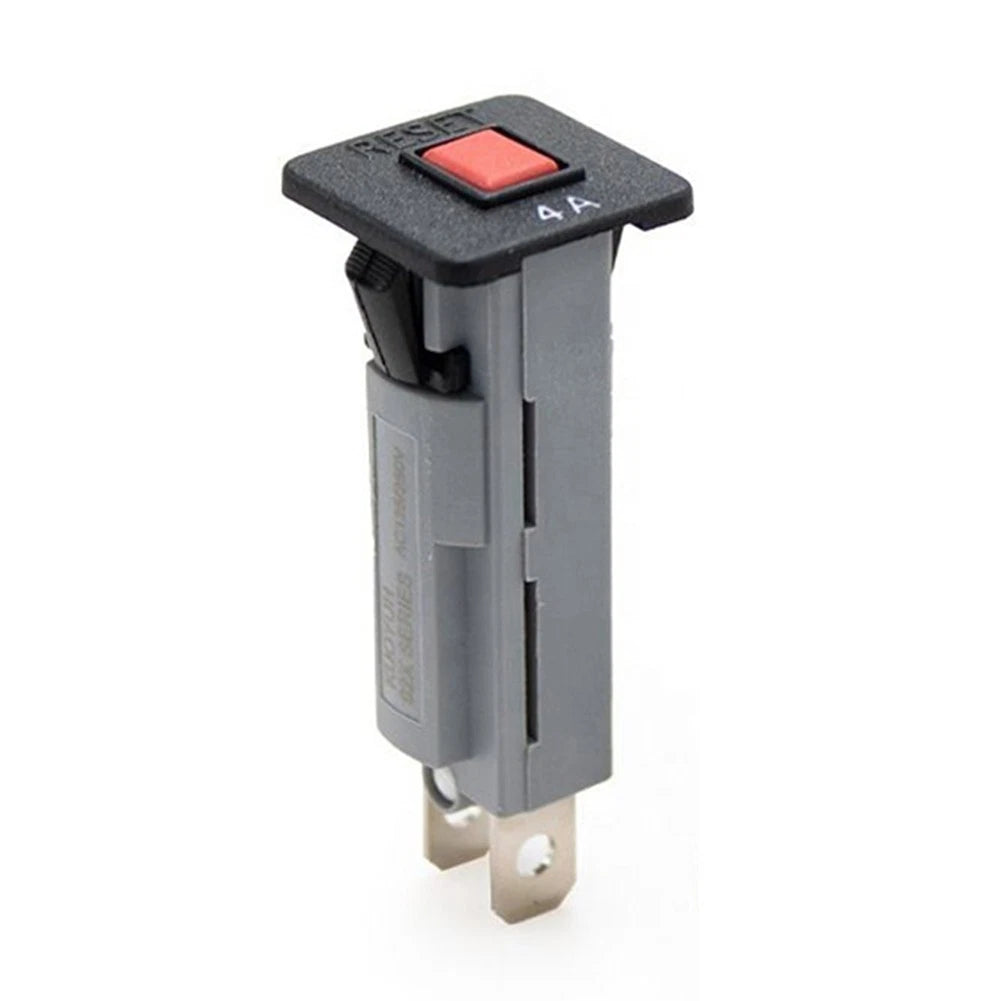 2X Manual Reset Thermal Circuit Breaker 4A Overload Protector for