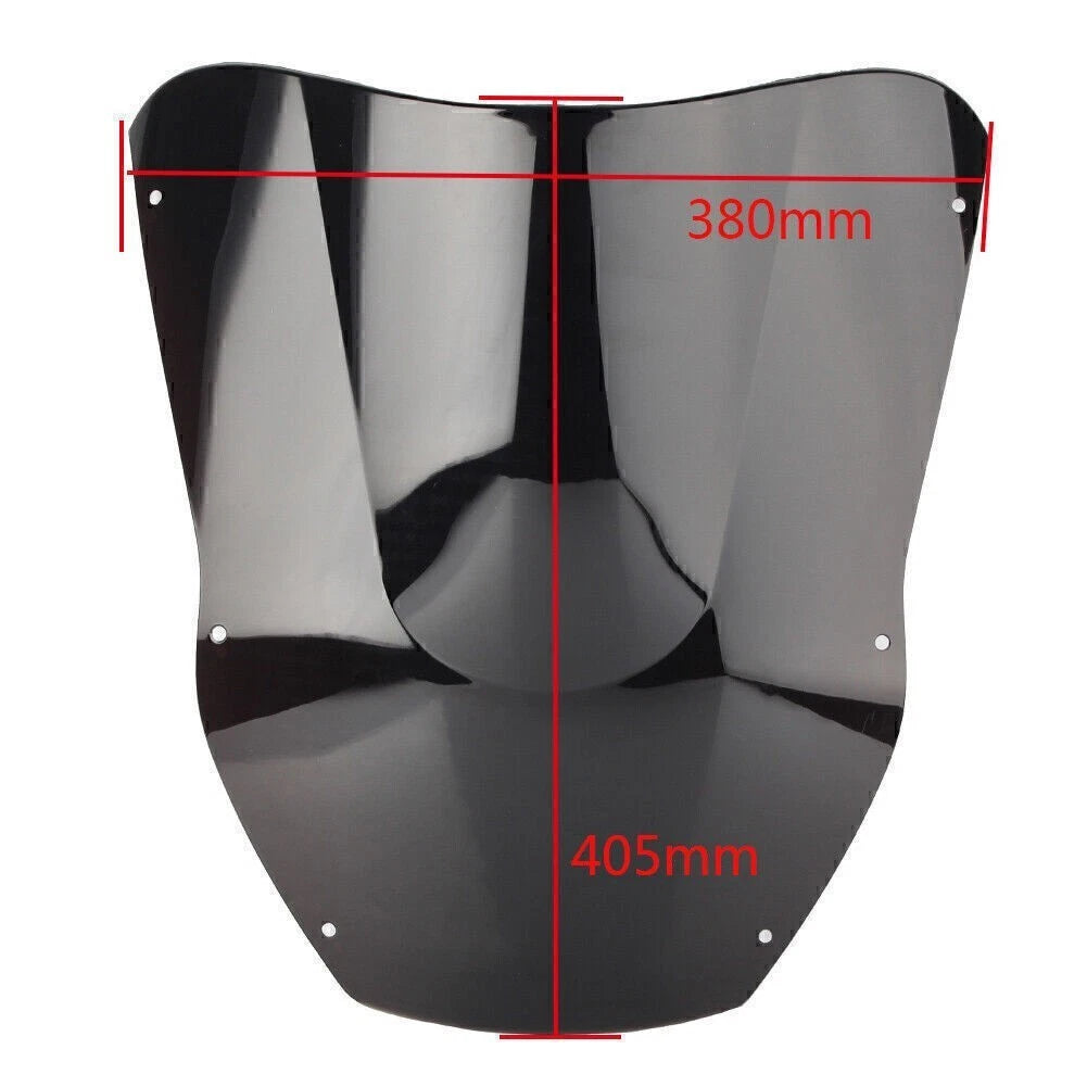 Double Bubble Windshield for Kawasaki Ninja ZX12R (2000–2001)