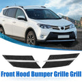 Front Hood Bumper Grille Pair Replacement for Toyota RAV4 (2013–2015)