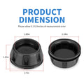 Set of 4 Wheel Center Caps for Honda Pioneer 1000 SXS1000 (2017–2022)