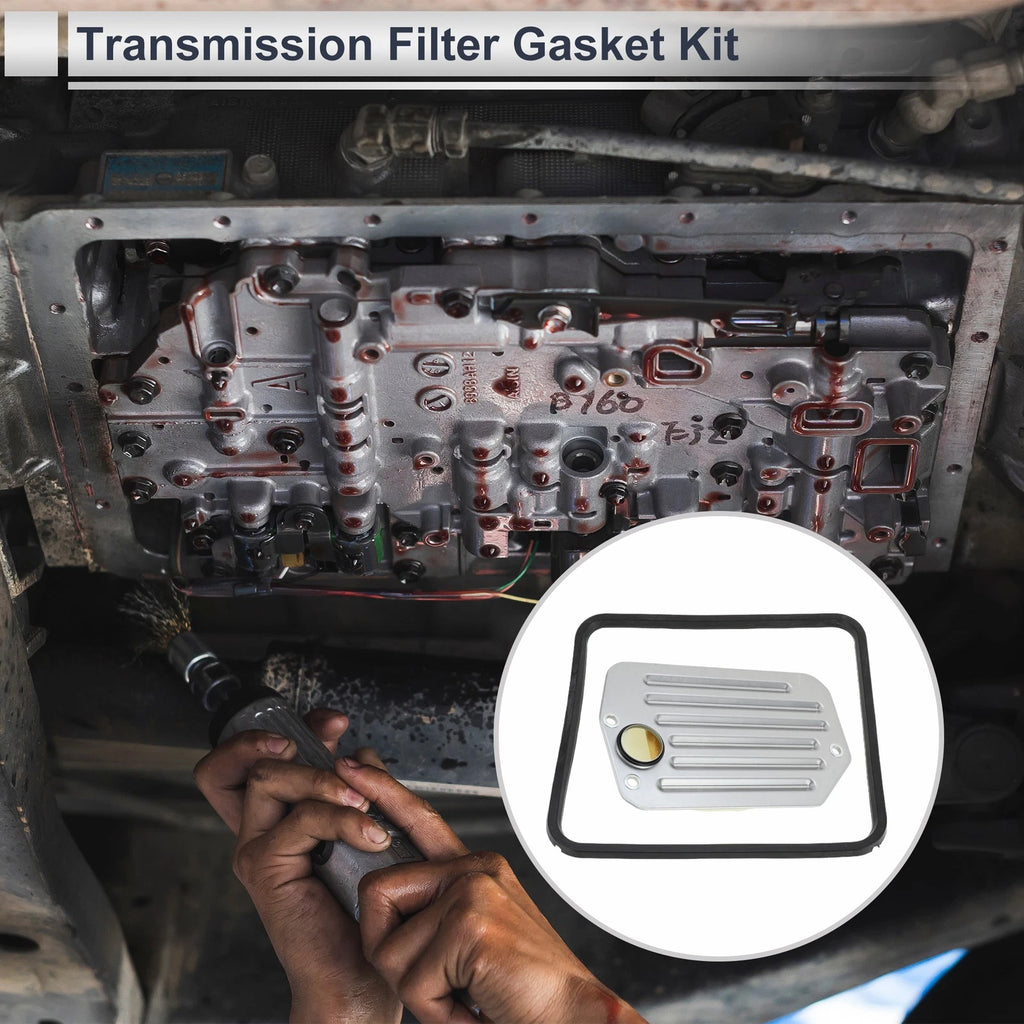 Transmission Filter Gasket Kit Replacement for Audi A6 (1995–1997)
