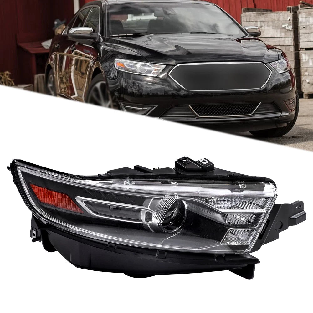 Front Headlight Headlamp for Ford Taurus (2014–2016) Right Side Halogen
