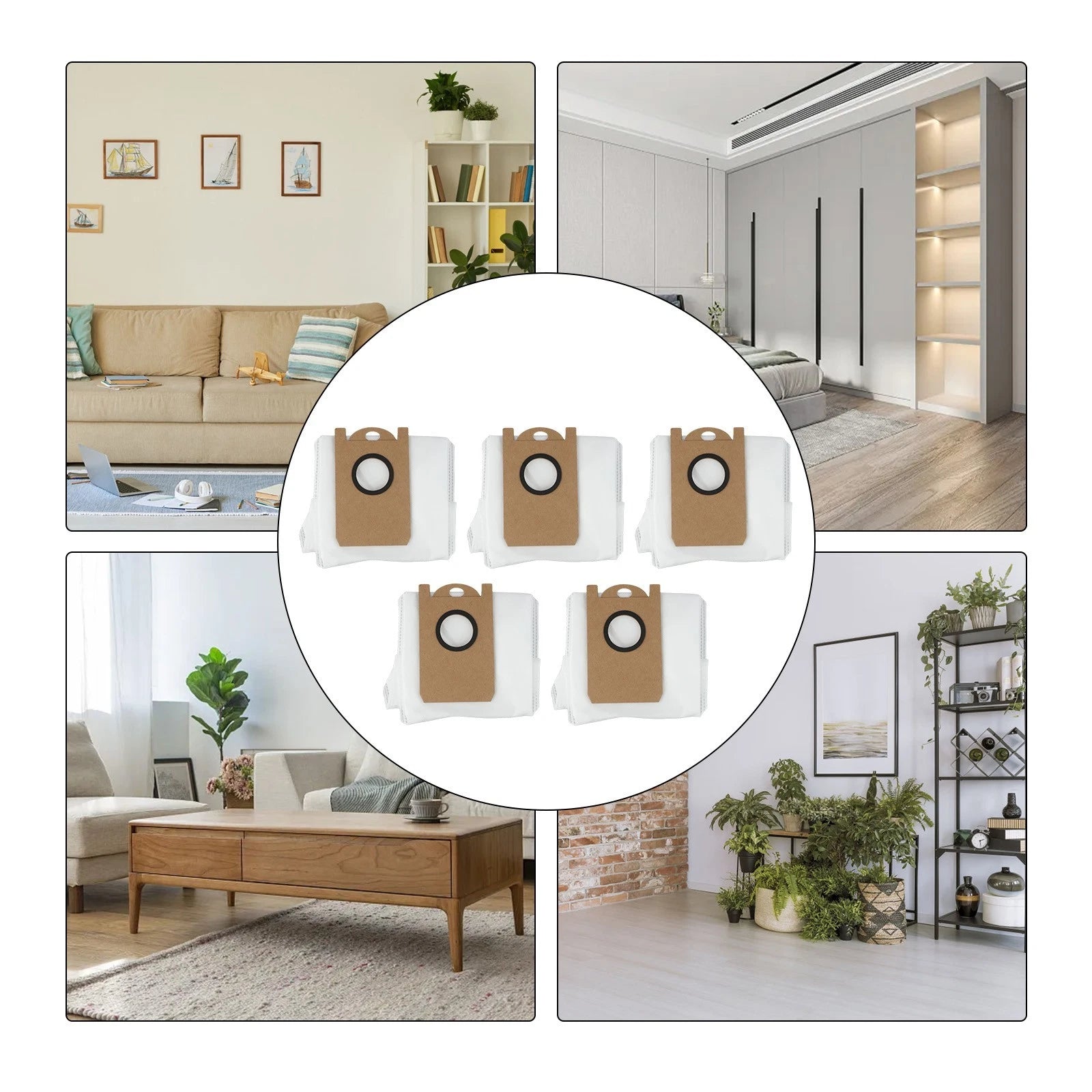 5 Pack Dust Bags for Kogan Vacuum Cleaner
