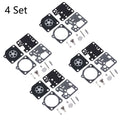 Set of 4 Carburetor Gasket Kit for ECHO ES230 ES231 PB230 PB231 (ZAMA RB-107)