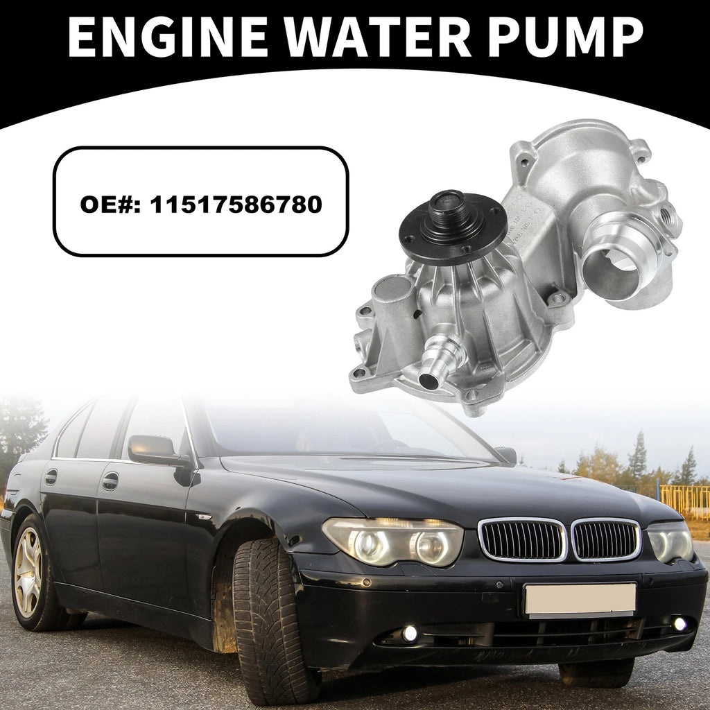 Water Pump Replacement for BMW 745i 745Li (2002–2003)