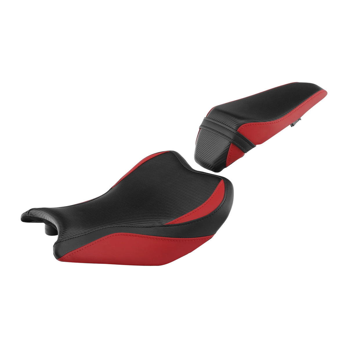 Driver & Passenger Seats for Kawasaki Z900 (2017–2023) Black Red