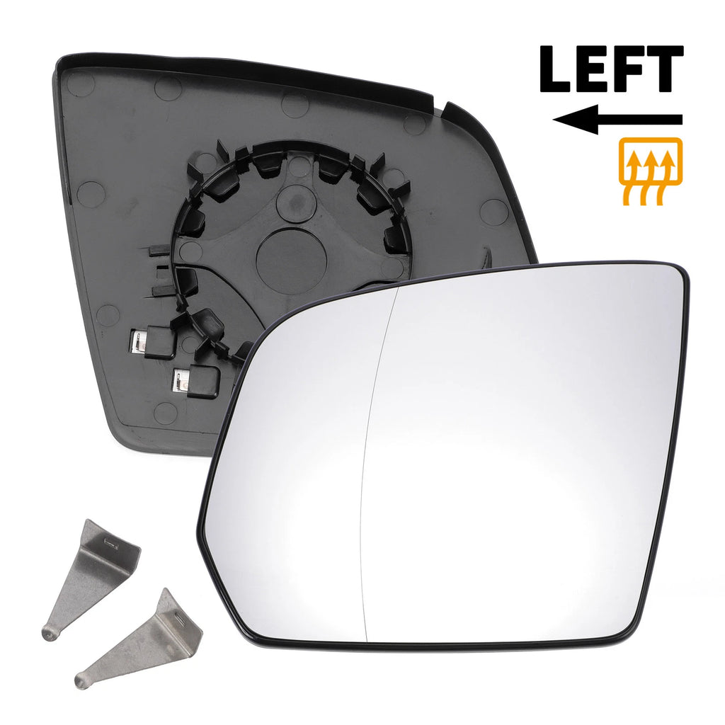 Left Side Heated White Mirror Glass for Mercedes GL-Class GLK-Class (2006–2015)