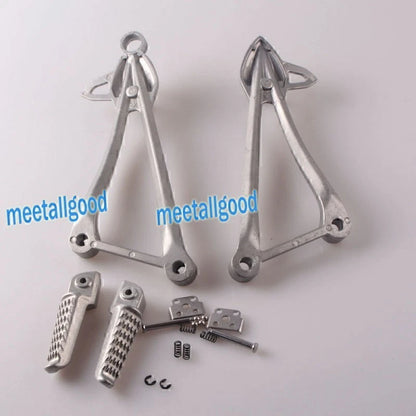 Rear Passenger Foot Pegs for Kawasaki Ninja ZX10R (2008–2010)