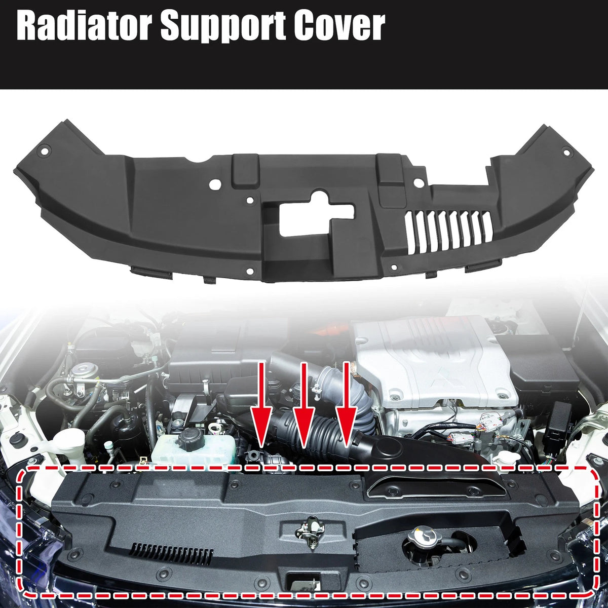 Front Upper Radiator Support Cover for Honda Accord 2014–2017