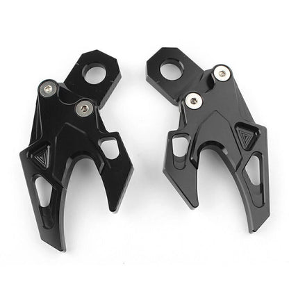 Aluminum Rear Fork Chain Adjuster for Honda CB650F (2014–2018) - Black/Gold/Red/Blue/Gray